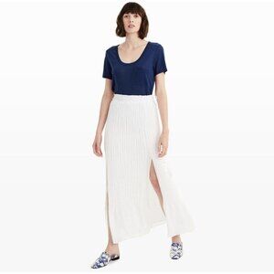 Club Monaco white Tohkki skirt maxi size 6